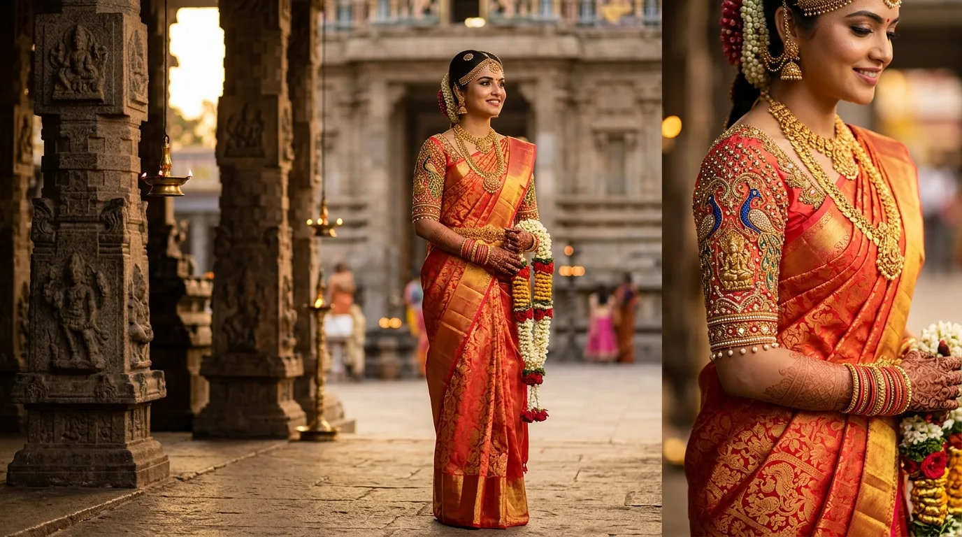 Top 10 South Indian Bridal Blouse Trends