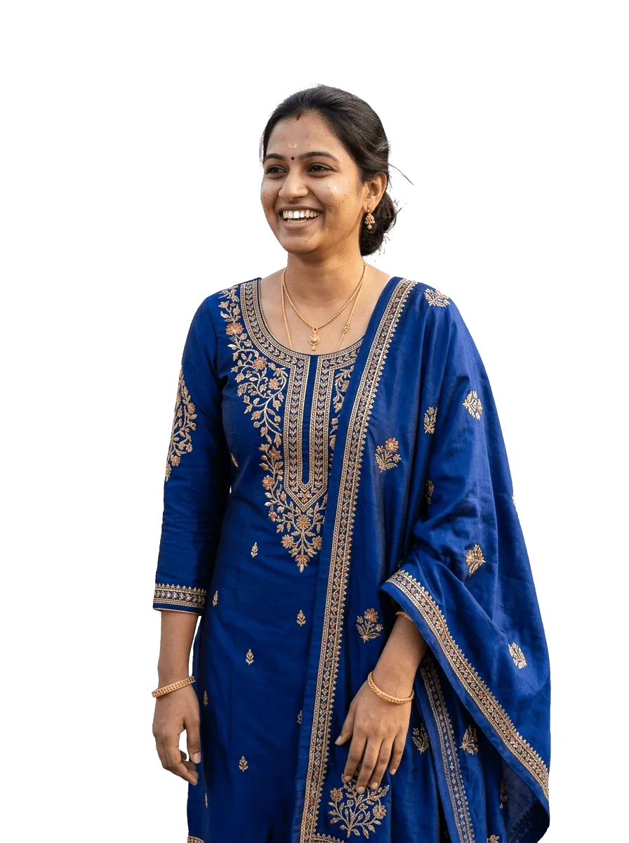 Pure Silk Chudidhar